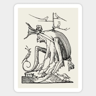 Grotesque #50 The Drolatic Dreams of Pantagruel (1565) Magnet